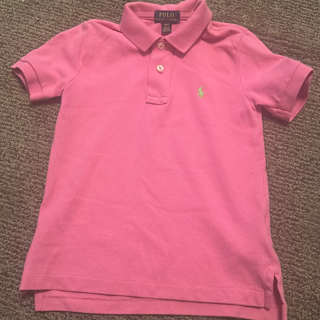 Polo Ralph Lauren Pink Polo Shirt